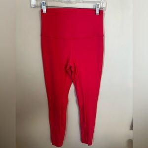 Lululemon Align High-Rise Pant 28", Lip Gloss, size 6